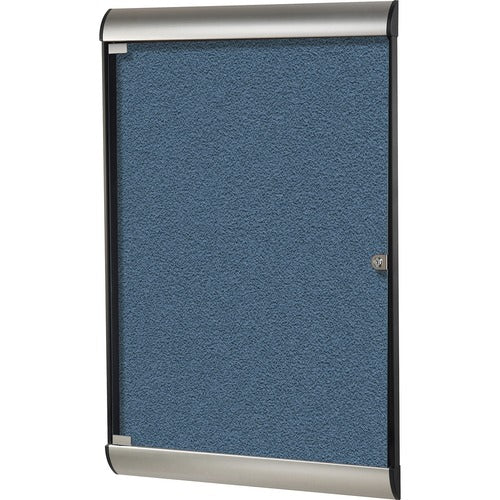 Ghent GHESILH20415 Silhouette Enclosed with 191 Ocean Vinyl Tackboard