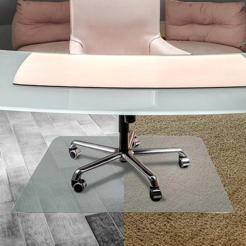 Floortex FLR1215020ERA Cleartex Unomat® Anti-Slip Rectangular Chair Mat Hard Floors and Carpet Tiles