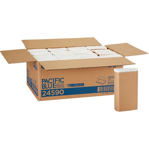 Pacific Blue Basic GPC24590 Recycled Multifold Paper Towels