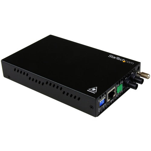 StarTech.com STCET90110ST2 10/100 Mbps Multi Mode Fiber Media Converter ST 2 km