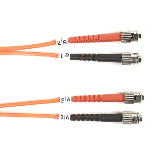 Black Box BBNFO50001MSTST Fiber Optic Duplex Patch Network Cable