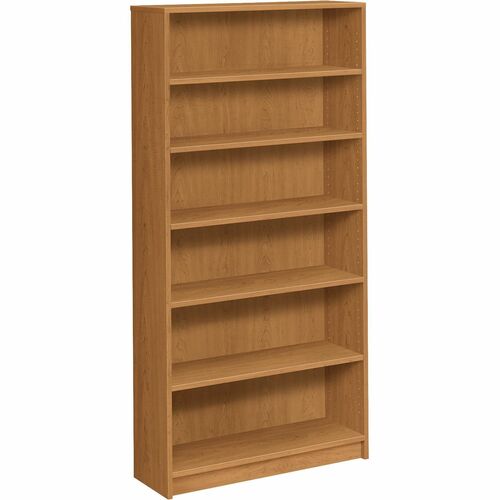 HON HON1876C 1870 Series Bookcase | 6 Shelves | 36"W | Harvest Finish