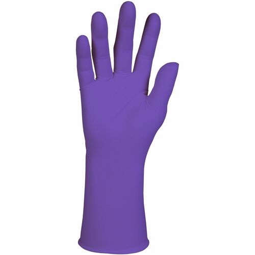 KIMTECH KCC50603 Purple Nitrile Exam Gloves - 12"