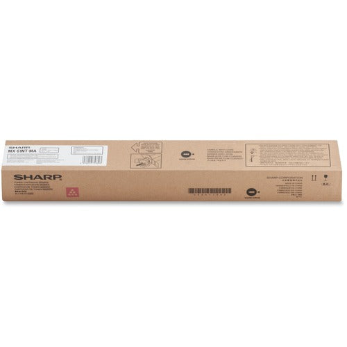Sharp SHRMX51NTMA MX51NTMA Original High Yield Laser Toner Cartridge - Magenta - 1 Each