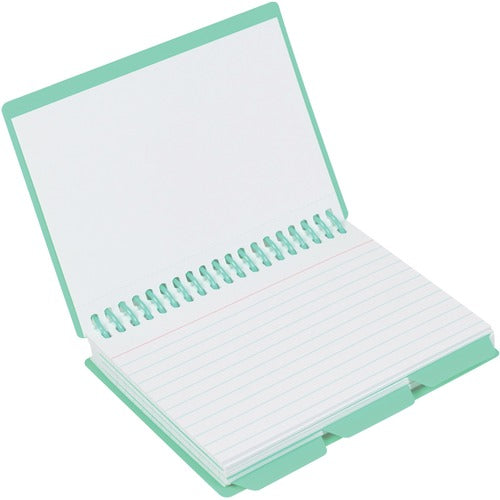 C-Line CLI48750 Spiral Bound Index Card Notebook with Tabs, 1 Notebook (Color May Vary)