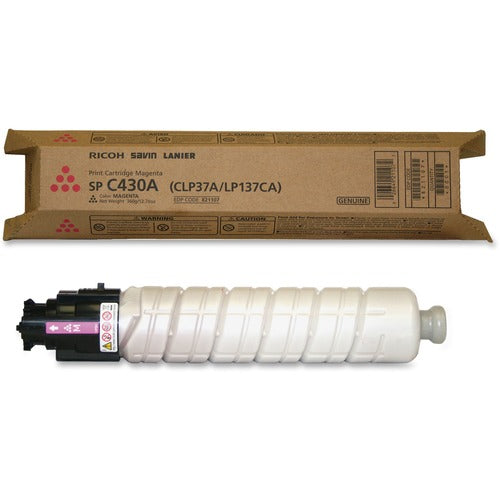Ricoh RIC821107 Ricoh Sp C430A Original Toner Cartridge - Magenta - Laser - 24000 Page - 1 Each
