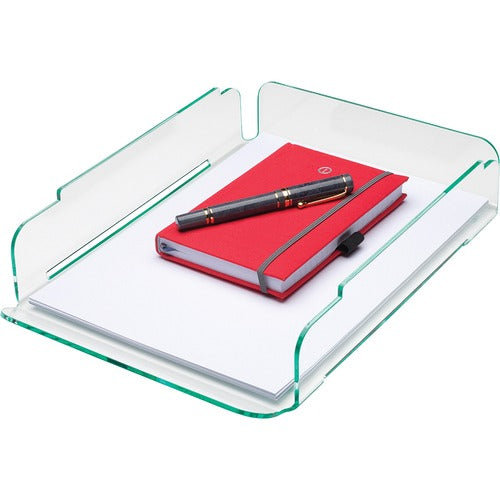 Lorell LLR80654 Single Stacking Document Tray
