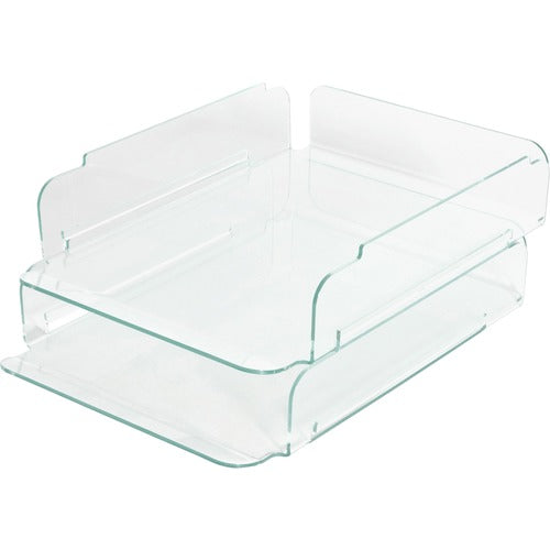 Lorell LLR80655 Stacking Document Trays