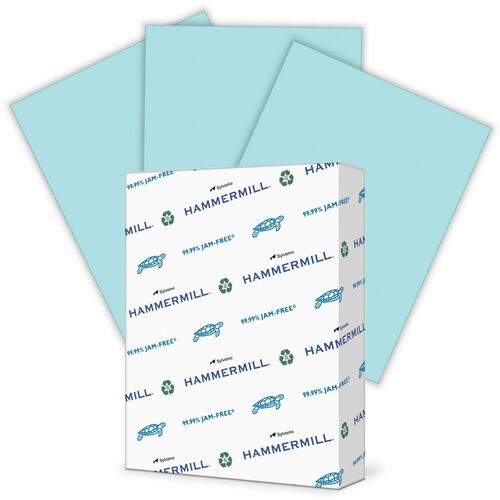 Hammermill HAM103671 Colors Recycled Copy Paper - Blue