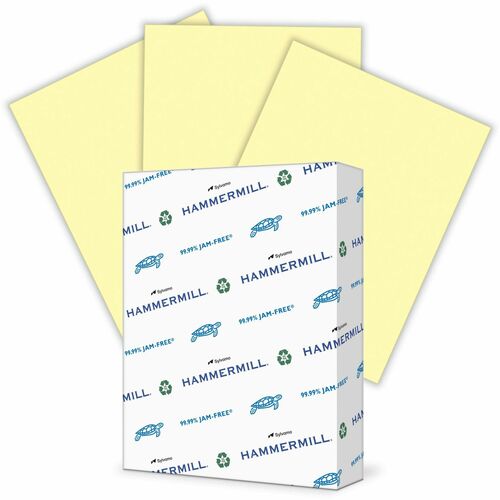Hammermill HAM104307 Colors Recycled Copy Paper - Canary