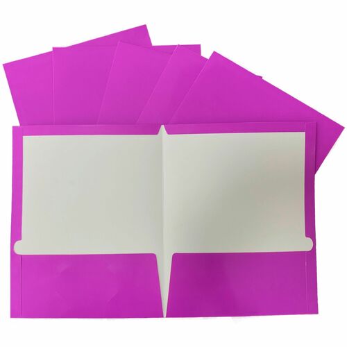 Business Source BSN44429 Letter Pocket Folder