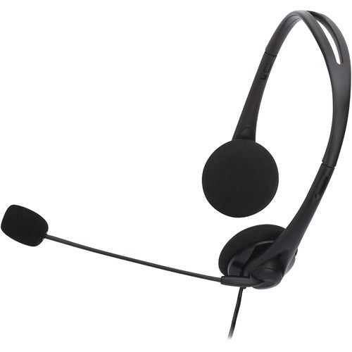 Compucessory CCS15154 Lightweight Stereo Headphones with Mic