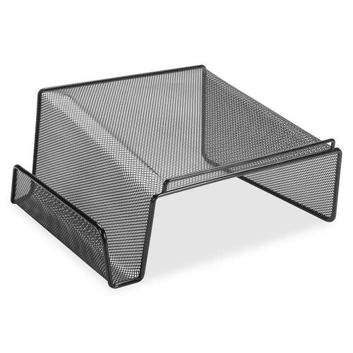 Lorell LLR84155 Mesh Wire Angled Height Mesh Phone Stand