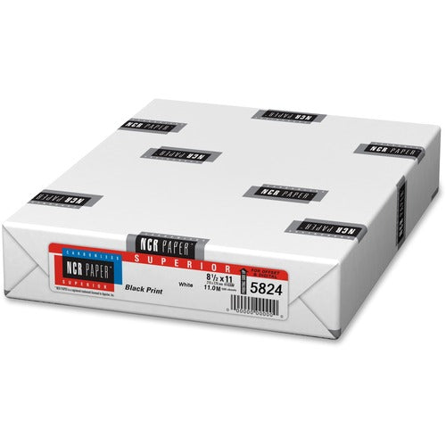 NCR Paper NCR5824 CFB Superior Carbonless Sheets - White