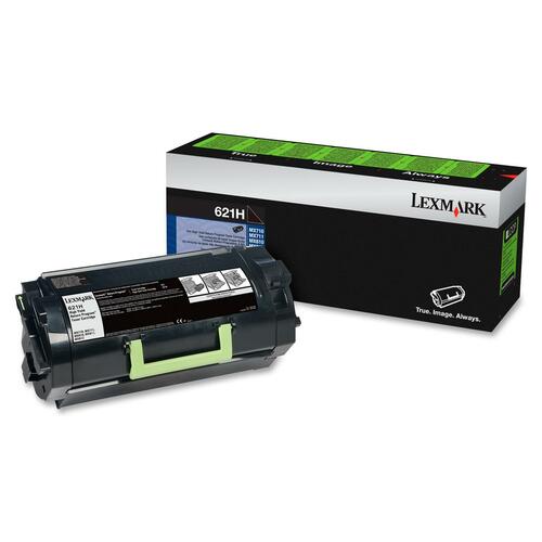 Lexmark LEX62D1H00 621H High Yield Return Program Toner Cartridge - Laser - High Yield - 25000 Page - 1 Each