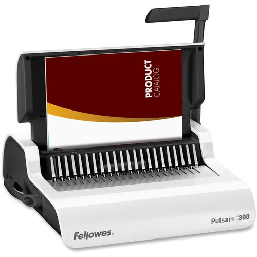 Fellowes FEL5006801 Pulsar+ 300 Comb Binding Machine w/Starter Kit