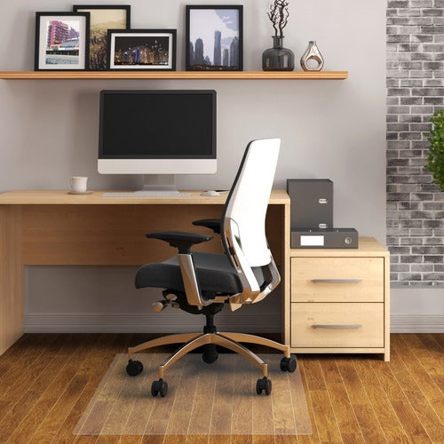 Floortex FLRPF129225EV Phthalate-Free Vinyl Rectangular Chair Mat for Hard Floor - 36" x 48"