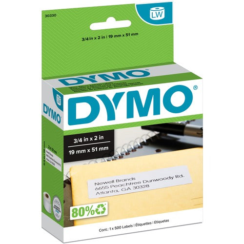 Dymo DYM30330 LW Return Address Labels 3/4" x 2"