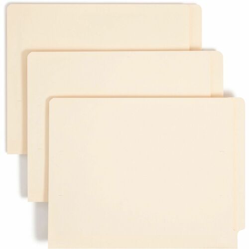 Smead SMD34105 TUFF Straight Tab Cut Letter Recycled End Tab File Folder