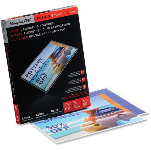 GBC GBC3200599 Fusion EZUse Laminating Pouches