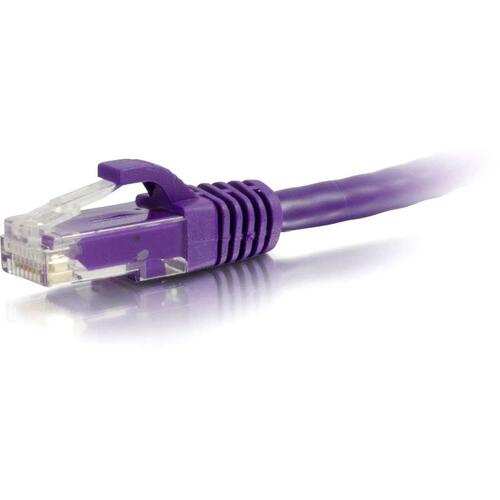 C2G CGO04029 9 ft Cat6 Snagless UTP Unshielded Network Patch Cable - Purple