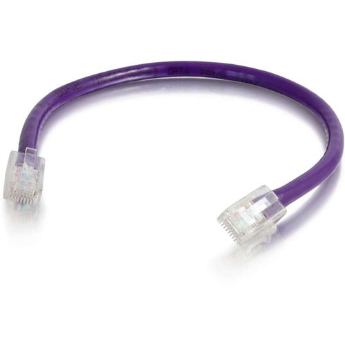 C2G CGO04220 10 ft Cat6 Non Booted UTP Unshielded Network Patch Cable - Purple