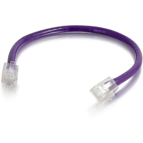 C2G CGO04221 12 ft Cat6 Non Booted UTP Unshielded Network Patch Cable - Purple