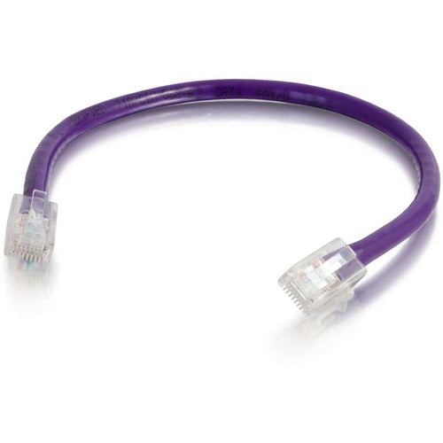 C2G CGO04223 15 ft Cat6 Non Booted UTP Unshielded Network Patch Cable - Purple