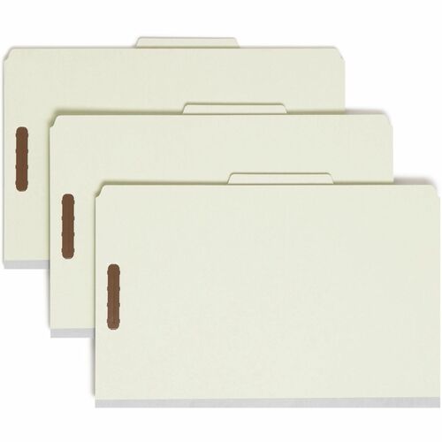 Smead SMD19093 2/5 Tab Cut Legal Recycled Classification Folder