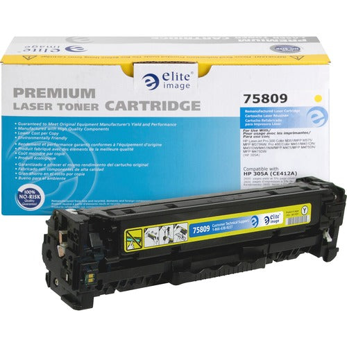 Elite Image ELI75809 Remanufactured Toner Cartridge Alternative For Hp 305A (Ce412A) - Laser - 2600 Page - 1 Each