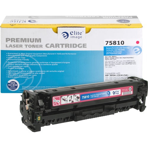 Elite Image ELI75810 Remanufactured Toner Cartridge Alternative For Hp 305A (Ce413A) - Laser - 2600 Page - 1 Each