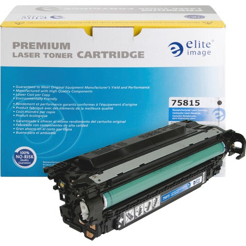 Elite Image ELI75815 Remanufactured Toner Cartridge Alternative For Hp 507A (Ce400A) - Laser - 5500 Page - 1 Each