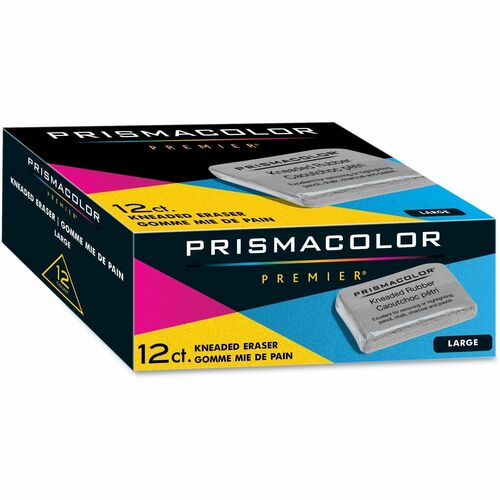 Prismacolor SAN70531 Design Kneaded Rubber Eraser - Lead Pencil Eraser - Rubber - 1/Each - Gray