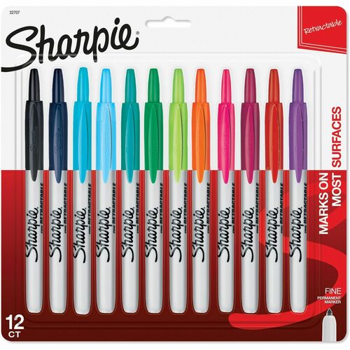 Sharpie SAN32707 Retractable Fine Point Permanent Marker