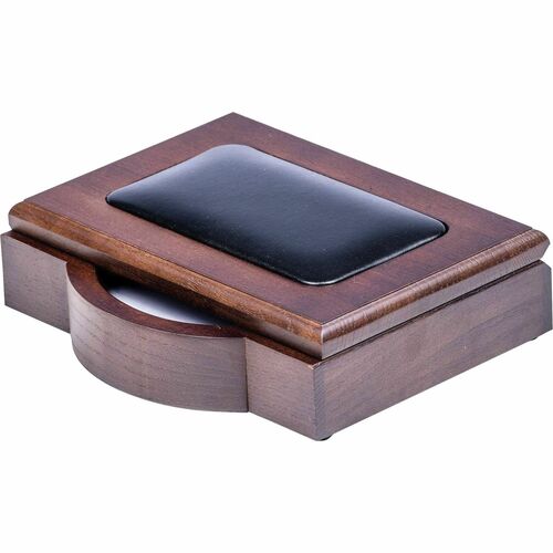Dacasso DACA8409 Walnut & Leather Memo Holder
