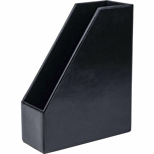 Dacasso DACA1482 Bonded Leather Magazine Rack