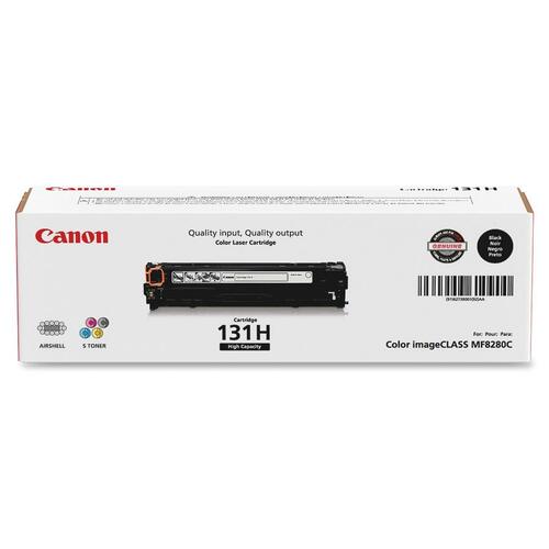 Canon CNMCRTDG131HYBK 131 Original High Yield Laser Toner Cartridge - Black - 1 Each
