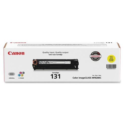 Canon CNMCRTDG131Y 131 Original Laser Toner Cartridge - Yellow - 1 Each
