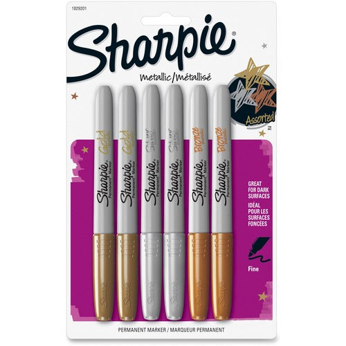 Sharpie SAN1829201 Metallic Permanent Markers