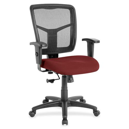 Lorell LLR8620931 Ergomesh Managerial Mesh Mid-back Chair