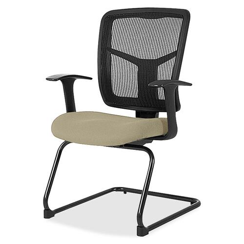 Lorell LLR8620245 ErgoMesh Series Mesh Back Guest Chair with Arms
