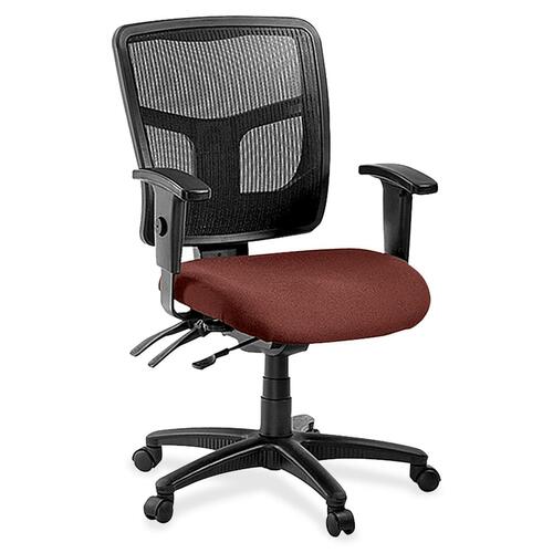 Lorell LLR8620126 ErgoMesh Series Managerial Mesh Mid-Back Chair