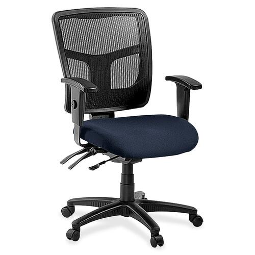 Lorell LLR8620143 ErgoMesh Series Managerial Mesh Mid-Back Chair