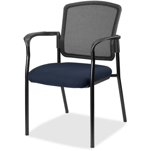 Lorell LLR2310043 Mesh Back Stackable Guest Chair