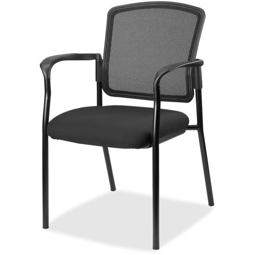 Lorell LLR2310035 Mesh Back Stackable Guest Chair