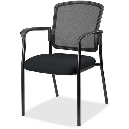 Lorell LLR2310049 Mesh Back Stackable Guest Chair