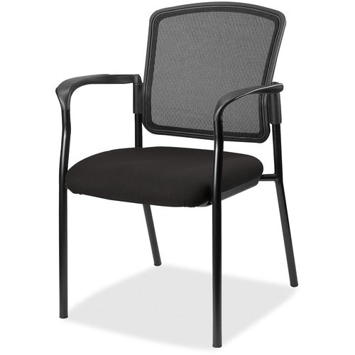 Lorell LLR2310063 Mesh Back Stackable Guest Chair