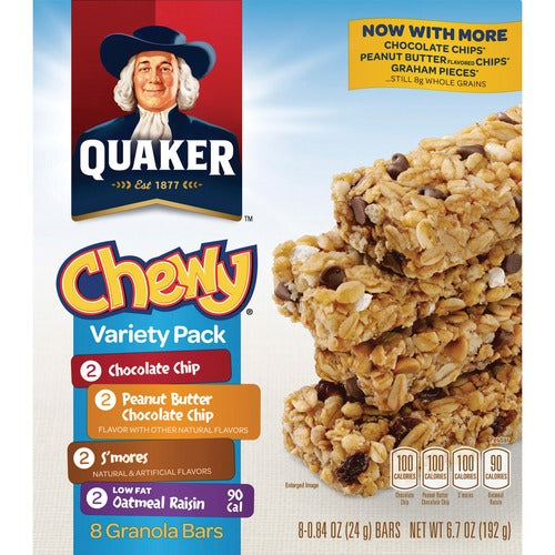 Quaker Oats QKR31188 Chewy Granola Bars Variety Pack
