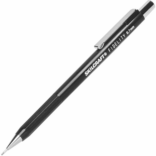 SKILCRAFT® NSN1324996 Fidelity Push-Action Mechanical Pencil