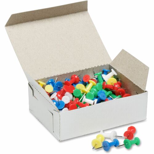 SKILCRAFT® NSN2073978 Colorful Pushpins